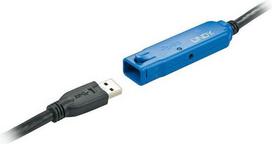 usb 3.0 extension - Lindy USB 3.0 Aktiv Typ A/A Pro M/F 10m - 1 nuotrauka