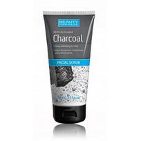 Beauty Formulas Charcoal Facial Scrub valomasis veido šveitiklis - 150 ml.