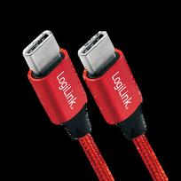 usb type c to usb 2.0 - Logilink USB Type-C Cable Red 1m - 2 nuotrauka