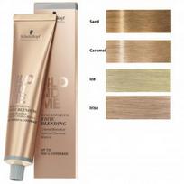 Schwarzkopf Professional BlondMe Bond White Blending profesionalūs dažai žiliems plaukams 60 ml. - Ice