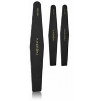 Kashōki Nail File Diamond nagų dildė 1 vnt. - Black, Grid 100/180