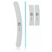 Ilū by Tools For Beauty White Banana nagų dildė 1 vnt. - White Grid 180/240
