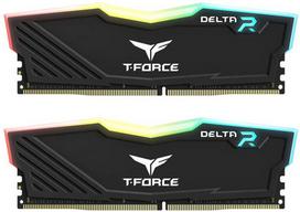 TEAM GROUP T-Force Delta RGB Black 2x8GB DDR4 3600MHZ DIMM TF3D416G3600HC18JDC01