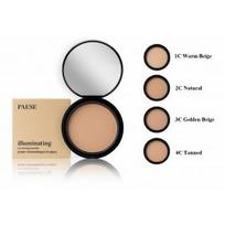 paese makiazo pagrindas - Paese Illuminating Covering Powder skaistinamoji kompaktinė pudra - 2C Natural - 1 nuotrauka