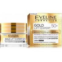 Eveline Gold Lift Expert 50+ maitinantis veido kremas brandžiai odai - 50 ml.