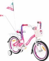 Dviratis Karbon Kitty 16 pink-white