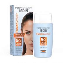 isdin fotoprotector magic -  ISDIN apsauginė veido emulsija FUSION WATER, SPF 50, 50 ml - 1 nuotrauka