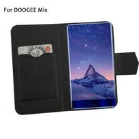 DOOGEE MIX Flip cover   tempered glass Juodas