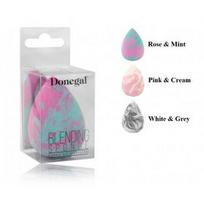 Donegal Blending Sponge Marble makiažo kempinėlė 1 vnt. - Pink & Cream