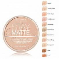 Rimmel Stay Matte kompaktinė pudra 14 g. - 002 Pink Blossom