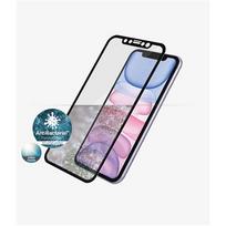 originalus iphone deklas - PanzerGlass Crystal clear, Apple, iPhone XR/iPhone 11, Antibacterial glass, Anti-glare screen protector, Full frame coverage; Rounded edges; 100% touch preservation; Scratch resistant; Shock resistant; Easy Installation; Original PanzerGlass - 1 nuotrauka
