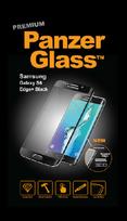 PanzerGlass Screen protector PREMIUM TEMPERED glass 3D full cover for Samsung Galaxy S6 Edge  G928F (Juodas)