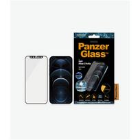 PanzerGlass Apple, iPhone 12 Pro Max, Antibacterial glass, Juodas, Case Friendly
