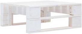 Suoliukas VLX Garden Pallet Bench 45758, baltas