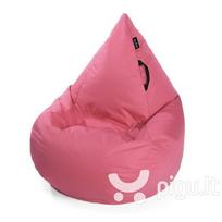 Sėdmaišis Qubo™ Wave Drop Raspberry, rožinis