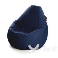 Sėdmaišis Qubo™ Comfort 90 Blueberry, mėlynas