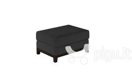 Pufas NORE Selene 19, juodas