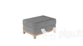 Pufas NORE Selene 10, pilkas