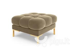 Pufas Cosmopolitan Design Bali, smėlio/auksinės spalvos