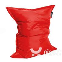 Sėdmaišis Qubo™ Modo Pillow 165, gobelenas, raudonas