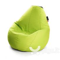 Sėdmaišis Qubo™ Comfort 90, gobelenas, šviesiai žalias