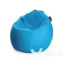 Sėdmaišis Qubo™ Comfort 80, gobelenas, mėlynas