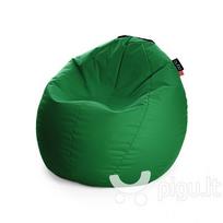 Sėdmaišis Qubo™ Comfort 80, gobelenas, žalias