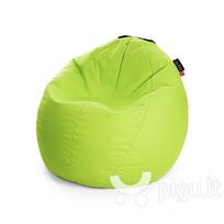 Sėdmaišis Qubo™ Comfort 80, gobelenas, šviesiai žalias