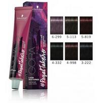 Schwarzkopf Professional Igora Royal Take Over profesionalūs plaukų dažai 60 ml. - 3-222 Dark Brown Ash Extra Intensive