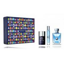Versace Pour Homme rinkinys vyrams (100 ml. EDT + 10 ml. EDT + 75 ml. pieštukinis dezodorantas)