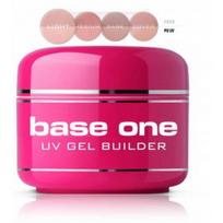 Silcare Base One Cover UV Gel Builder maskuojamasis gelis nagų priauginimui - Cover 15g