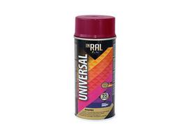dazai -  Aerozoliniai dažai INRAL UNIVERSAL, RAL3004, 400 ml vyšninės sp. - 1 nuotrauka