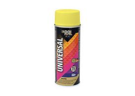 aerozolio dazai -  Aerozoliniai dažai INRAL UNIVERSAL, 400 ml geltonos spalvos, RAL1018 - 1 nuotrauka