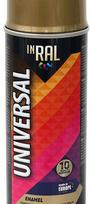  Aerozoliniai dažai INRAL UNIVERSAL, RAL1036, 400 ml aukso spalvos
