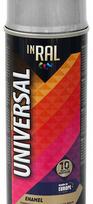 inral chrome -  Aerozoliniai dažai INRAL UNIVERSAL, RAL9006, 400ml sidabrinis chromas - 1 nuotrauka