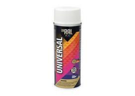 dazai -  Aerozoliniai dažai INRAL UNIVERSAL, INRAL UNIVERSAL, 400 ml balti matiniai - 1 nuotrauka