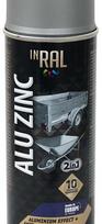  Aerozoliniai dažai INRAL ALU ZINC, 400ml aliuminio