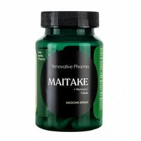  INNOVATIVE PHARMA MAITAKE + VITAMINAS C IR FOLIATAI, 30 kapsulių