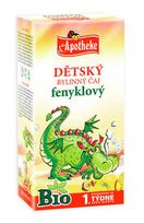  APOTHEKE BIO Pankolių arbata vaikams nuo 1 savaitės, 1,5g N20
