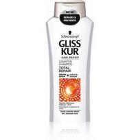 Schwarzkopf Gliss Kur Total Repair atkuriamasis šampūnas sausiems, pažeistiems plaukams - 400 ml.