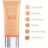 Bourjois Air Mat makiažo pagrindas - 05 Golden Beige