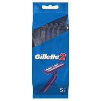  GILLETTE 2, vienkartiniai skustuvai, 5 vnt.