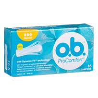  O.B. PRO COMFORT NOMAL, tamponai, 16 vnt.
