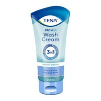  TENA WASH CREAM, prausiamasis kremas tūbelėje, 250 ml