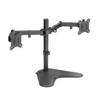 standing desk - Logilink Dual Monitor Stand BP0099, 17-32 ", Black - 2 nuotrauka