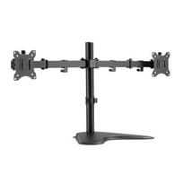 standing desk - Logilink Dual Monitor Stand BP0099, 17-32 ", Black - 3 nuotrauka