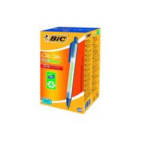 Bic Tušinukas Eco Clicstic 1.0 mm, mėlynas, pakuotėje 50 vnt 175907