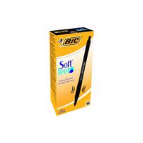 Bic Tušinukas Softfeel Clic 1.0 mm, juodas, 12 vnt 914360