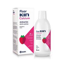 KIN specialus burnos skalavimo skystis vaikams FLUOR CALCIUM 500 ml