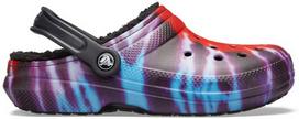 Crocs™ Classic Lined Tie Dye Clog Multi/Black 41